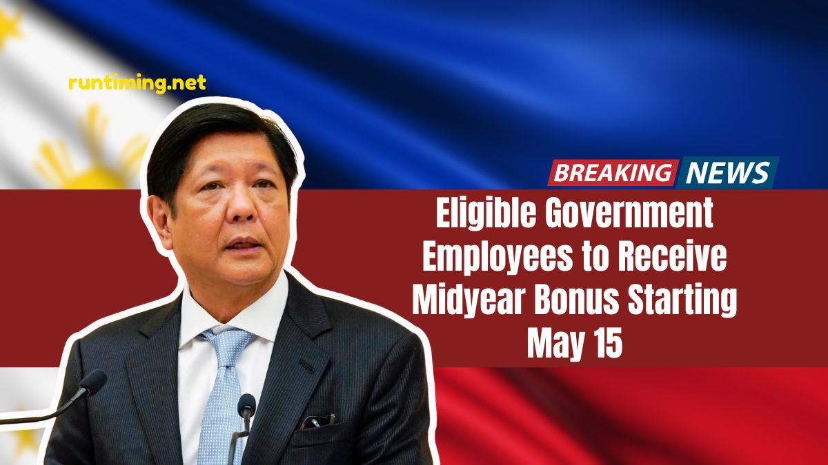 Eligible Government Employees to Receive Midyear Bonus Starting May 15