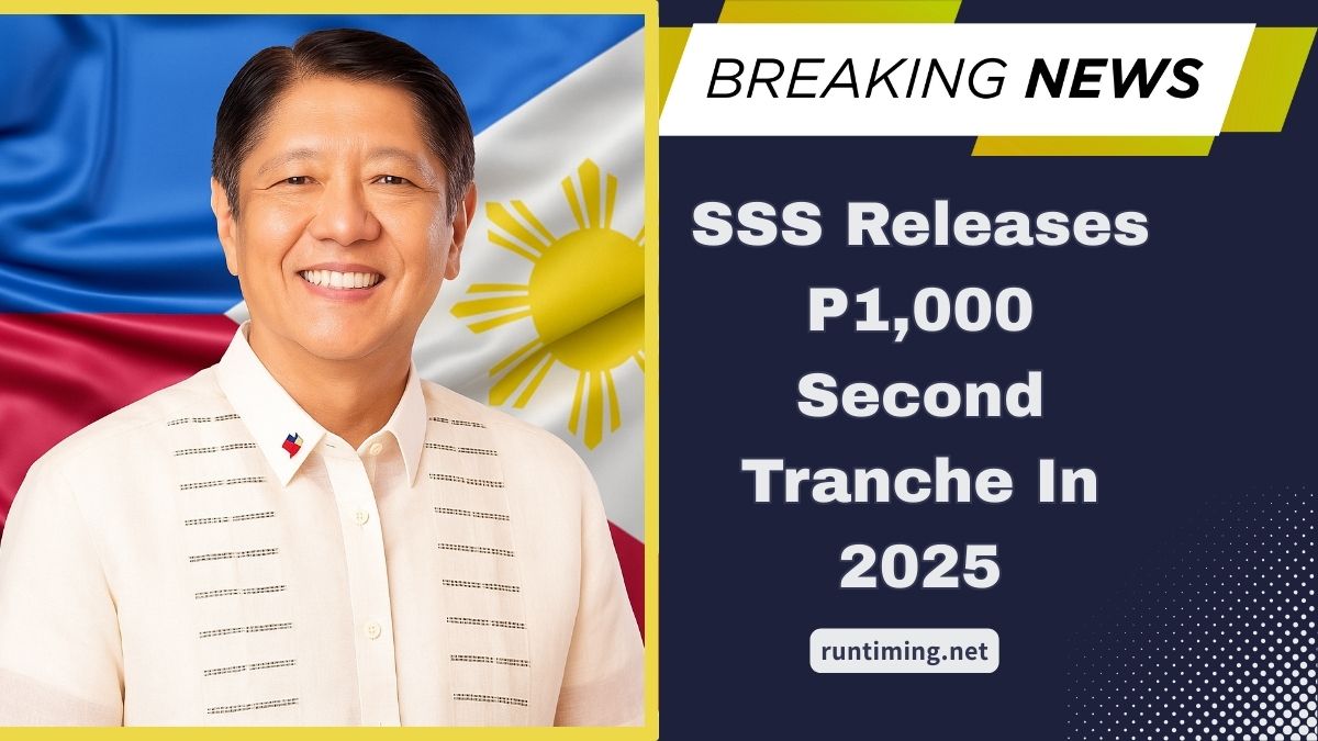 SSS Releases P1,000 Second Tranche In 2025 – Find Out If You’re Eligible